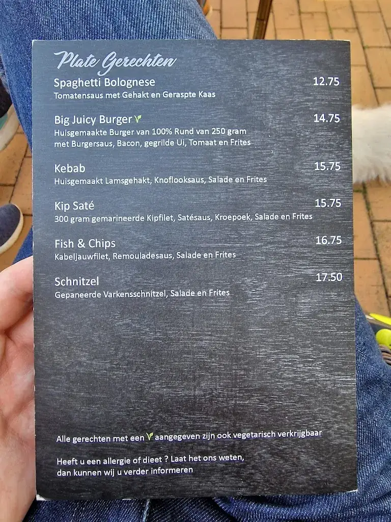 Menu_Restaurant De Cantine_Lelystad_image_1