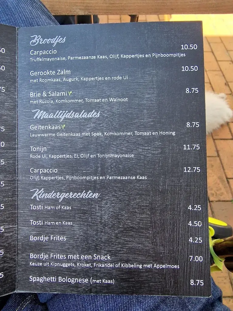 Menu_Restaurant De Cantine_Lelystad_image_2