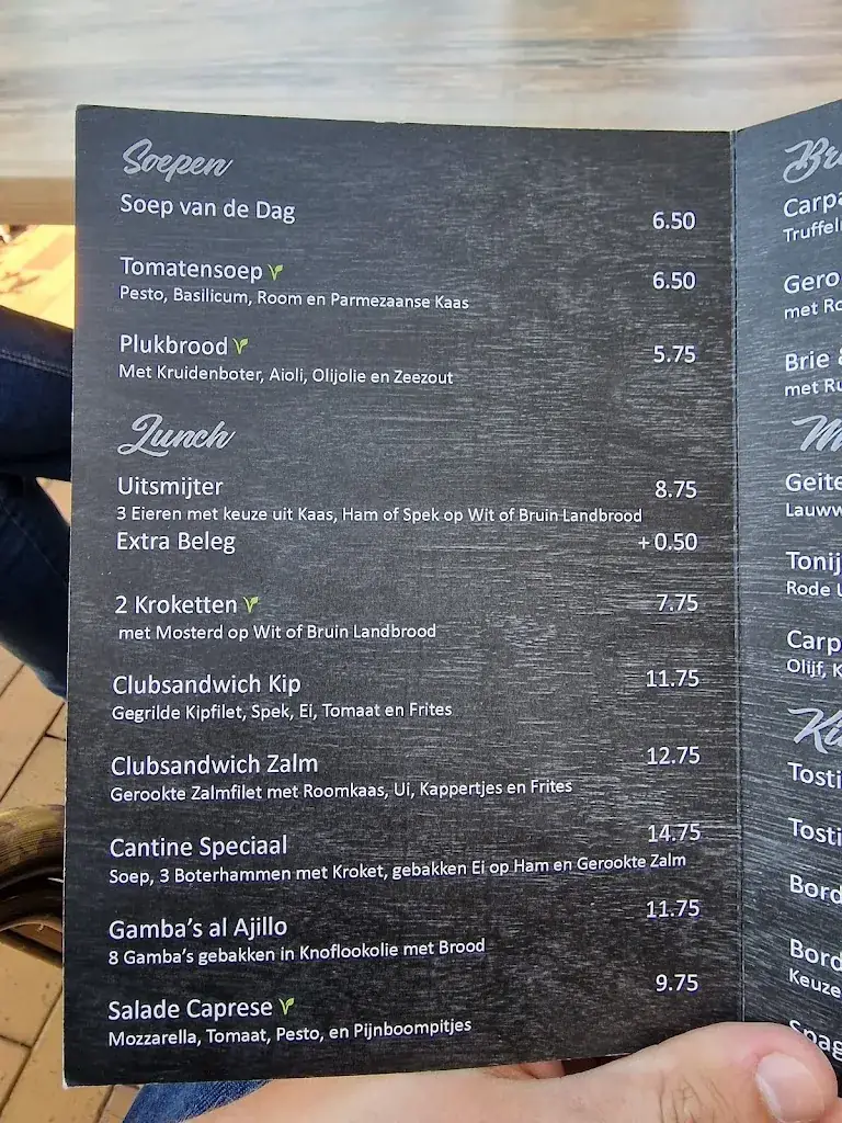 Menu_Restaurant De Cantine_Lelystad_image_3