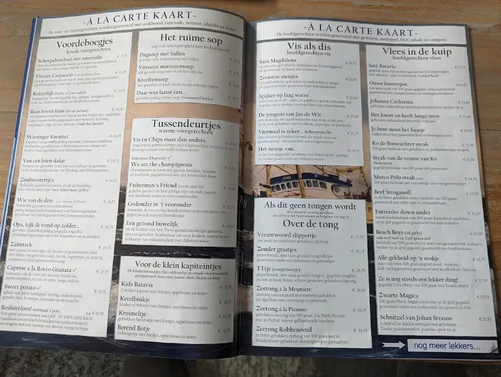 Menu_Restaurant De Dikke Bries_Wieringerwerf_image_2