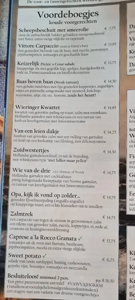 Menu_Restaurant De Dikke Bries_Wieringerwerf_image_4