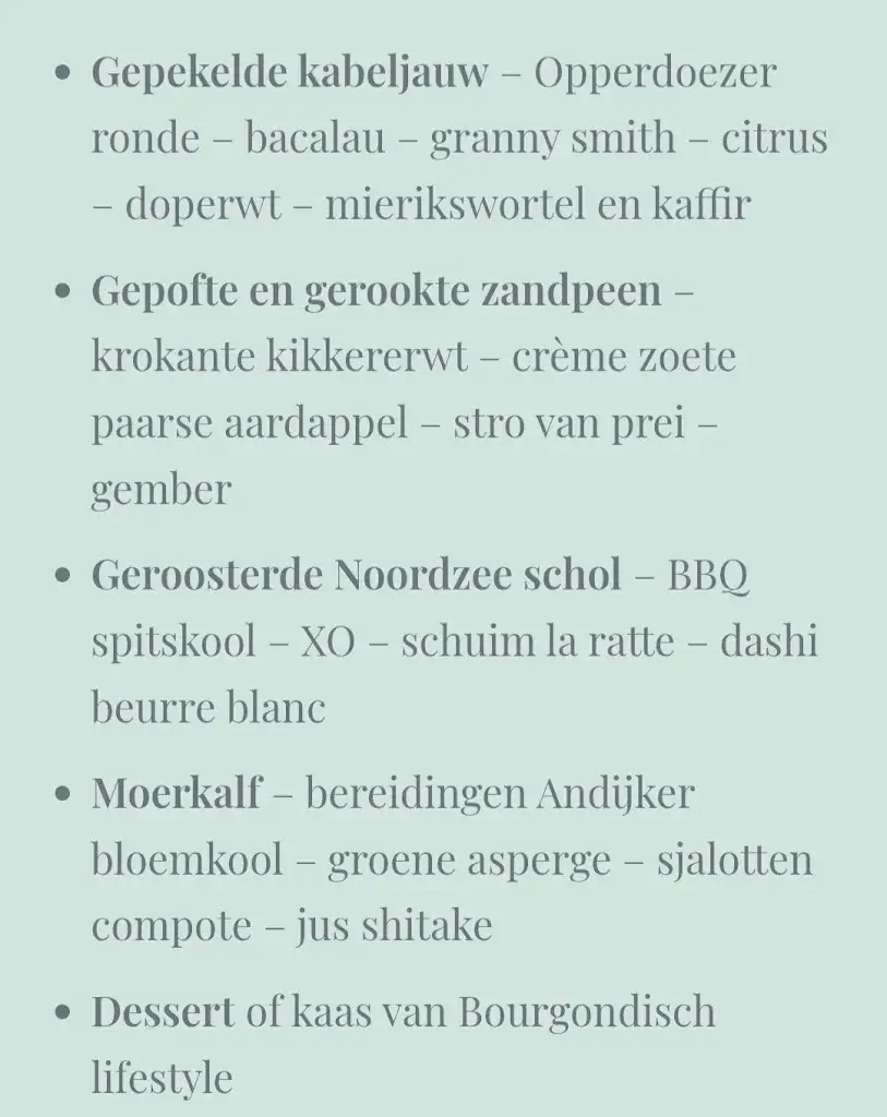 Menu_Restaurant Het Kerkje_Andijk_image_1