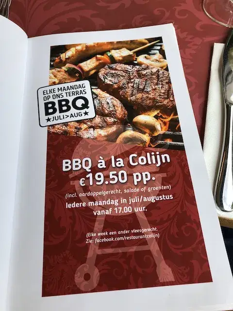 Menu_Restaurant Colijn_Amstelveen_immagine_3