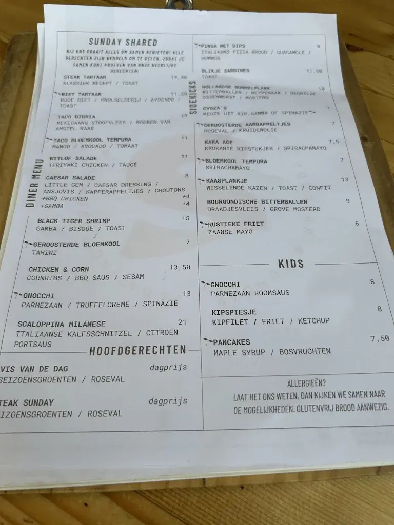 Menu_SUNDAY Amstelveen_Amstelveen_image_1