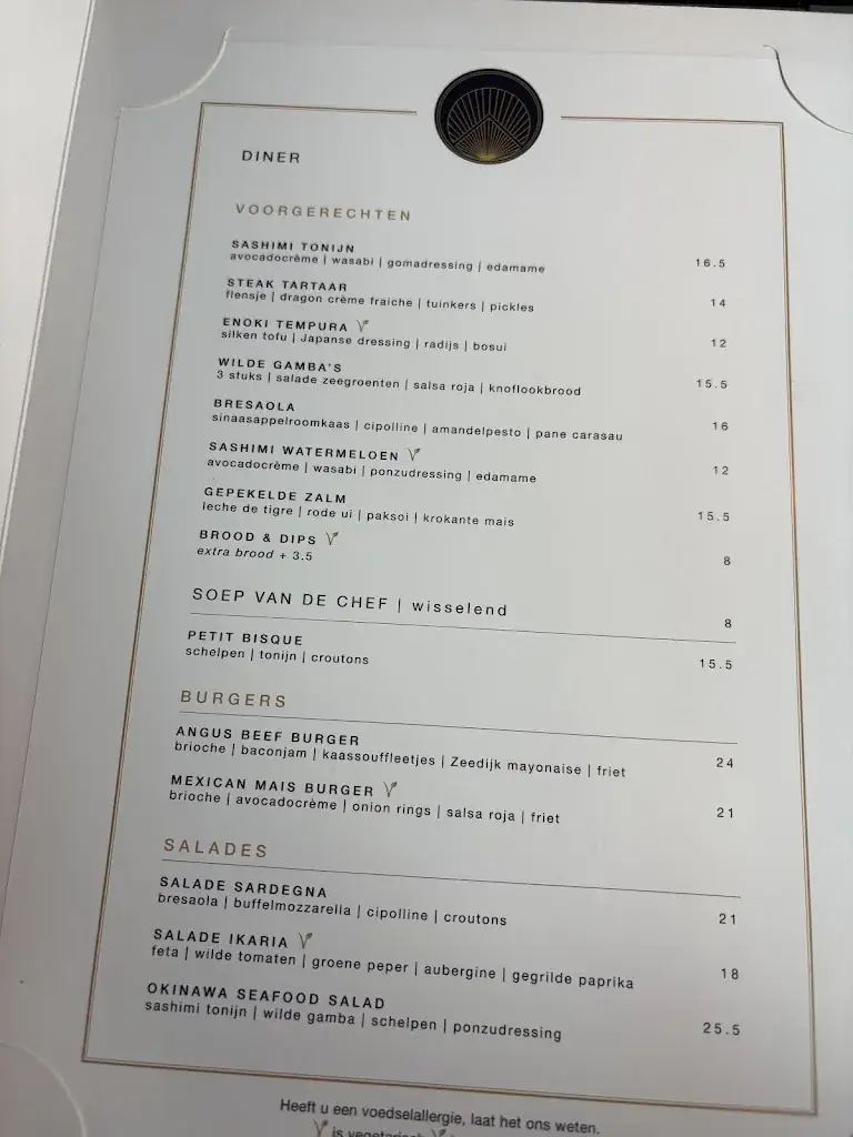 Menu_Blue District Restaurant_Alkmaar_immagine_3