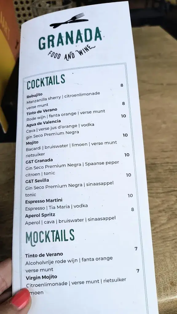 Menu_Grand Café & Restaurant Grenada_Alkmaar_image_1