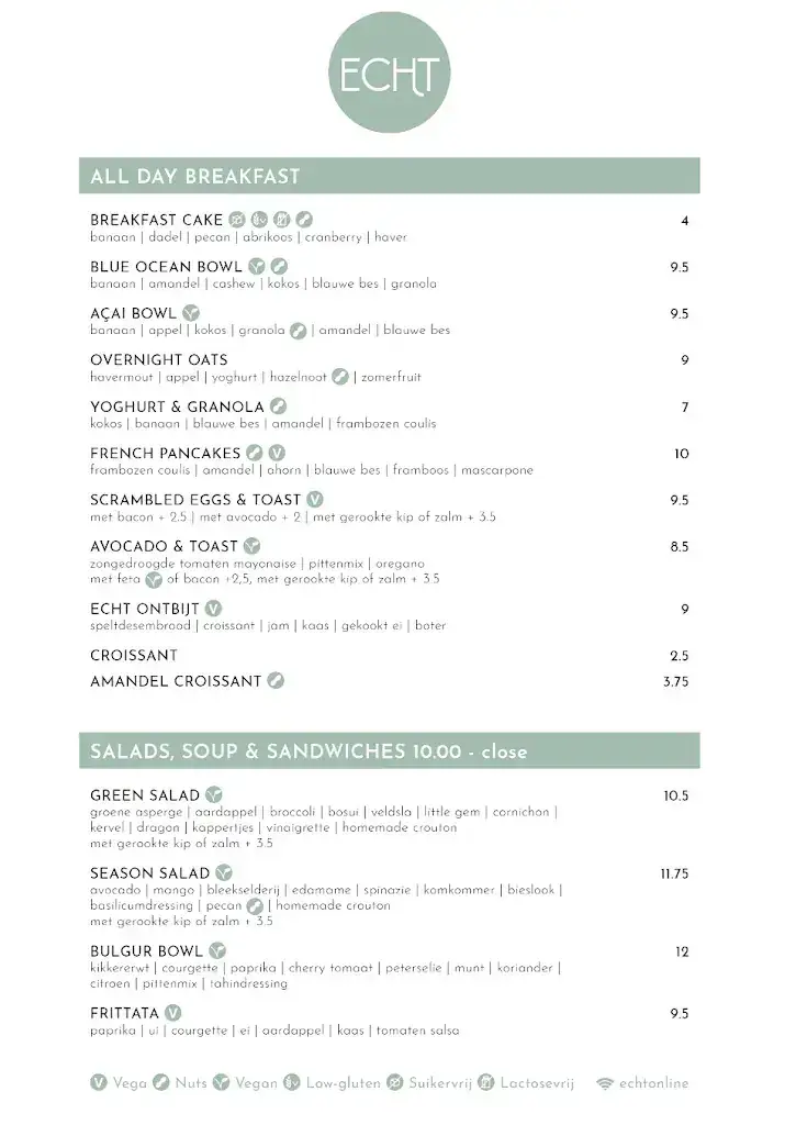 Menu_ECHT Alkmaar_Alkmaar_image_1