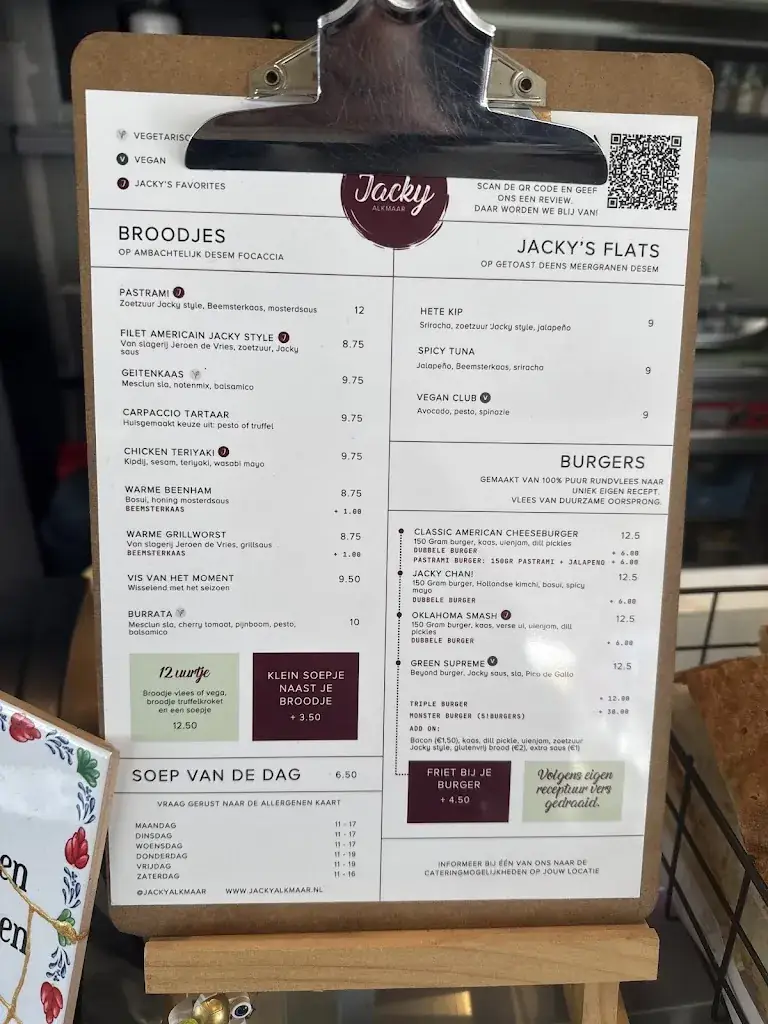 Menu_Jacky Alkmaar_Alkmaar_image_1