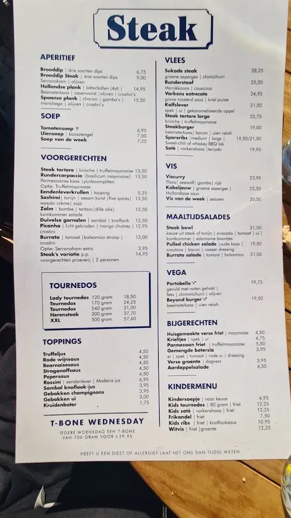 Menu_Restaurant Steak_Alkmaar_image_2