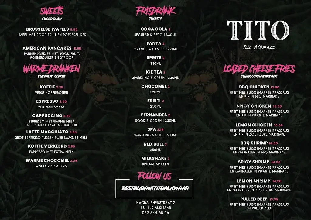 Menu_Tito Alkmaar_Alkmaar_image_2