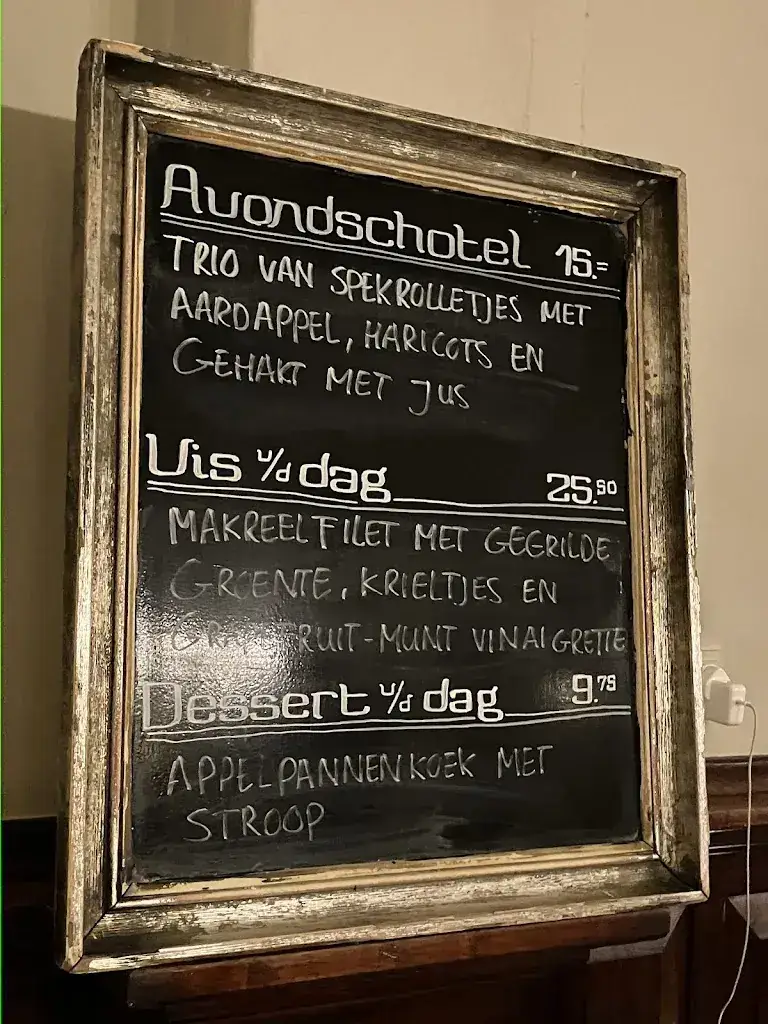 Menu_Restaurant Van Beeren_Amsterdam_image_1