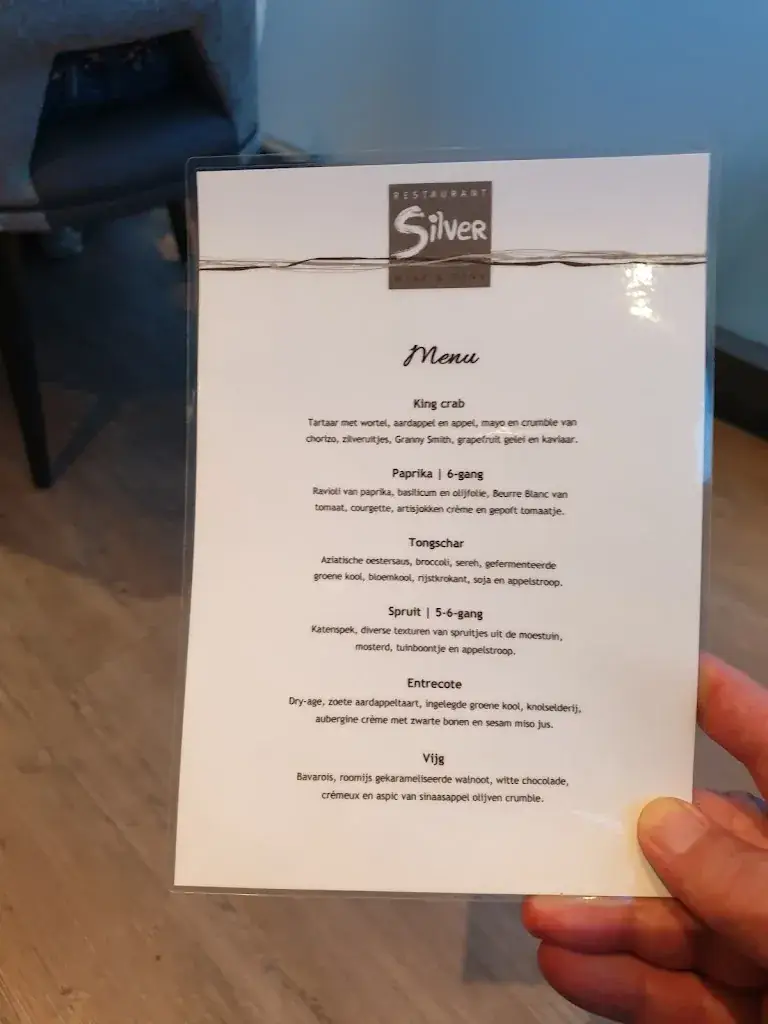 Menu_Restaurant Silver Wine & Dine_Lelystad_image_1