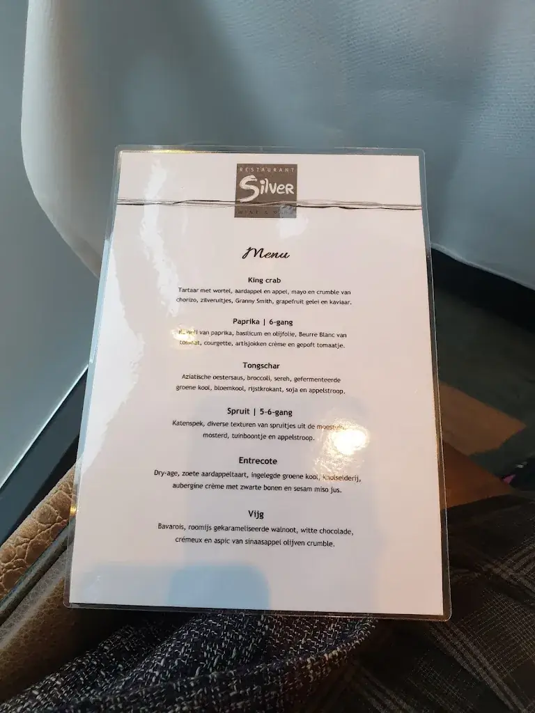 Menu_Restaurant Silver Wine & Dine_Lelystad_image_3