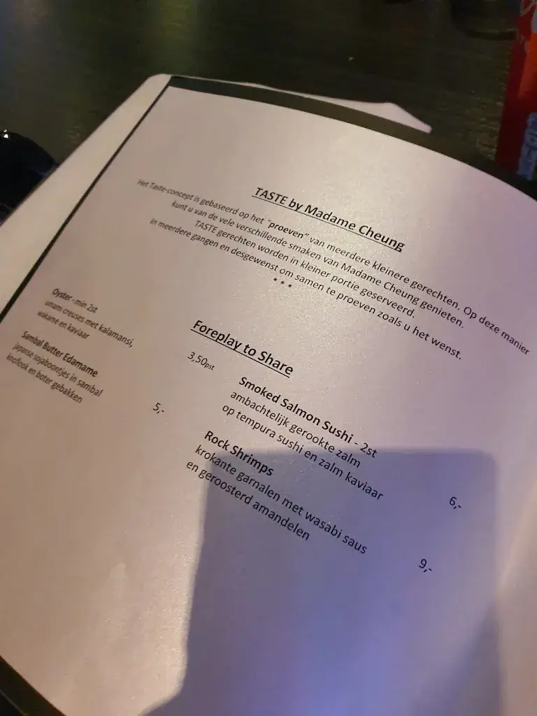 Menü_Madame Cheung_Hoorn_Bild_2