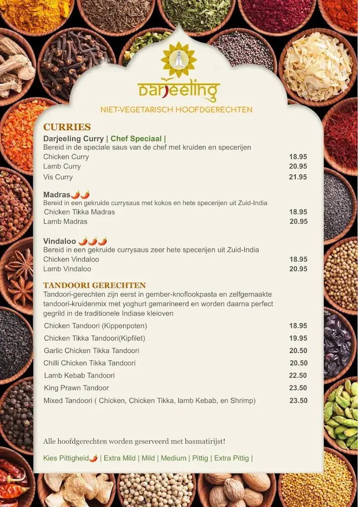 Menu_Darjeeling Restaurant Krommenie_Krommenie_image_1