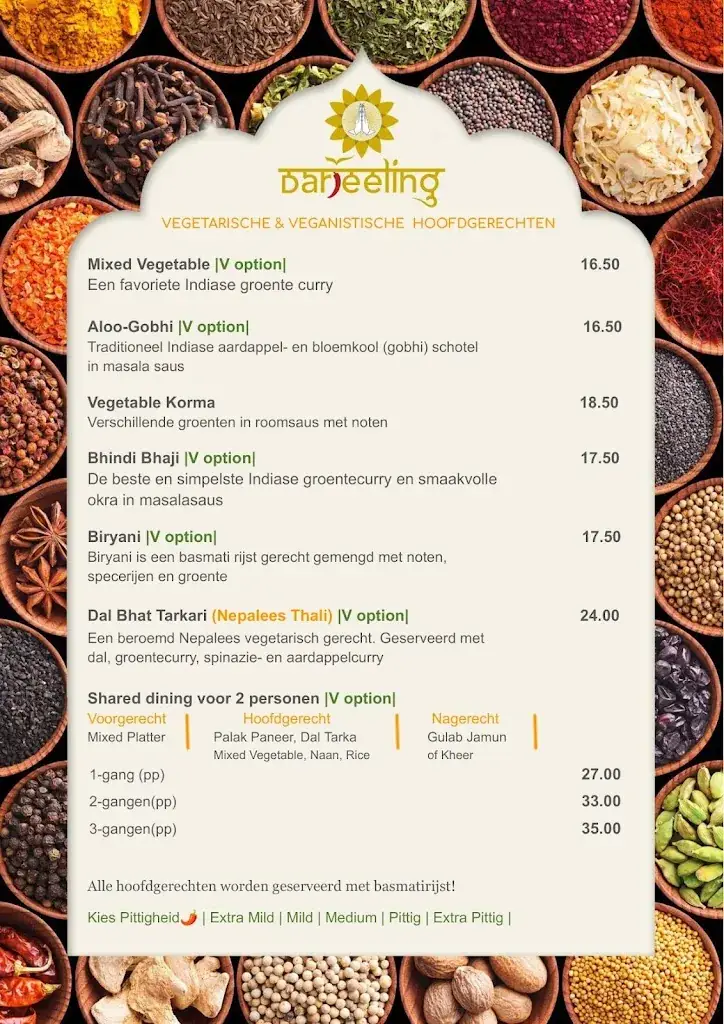 Menu_Darjeeling Restaurant Krommenie_Krommenie_image_2