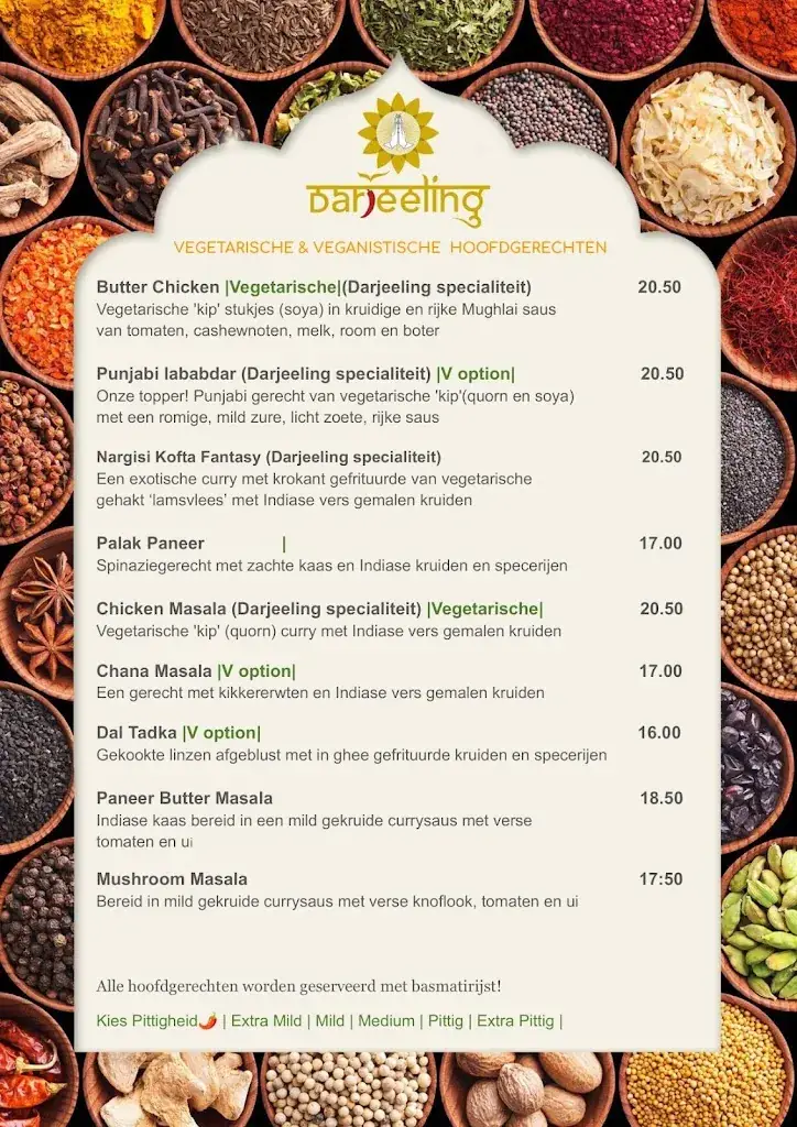 Menu_Darjeeling Restaurant Krommenie_Krommenie_image_4