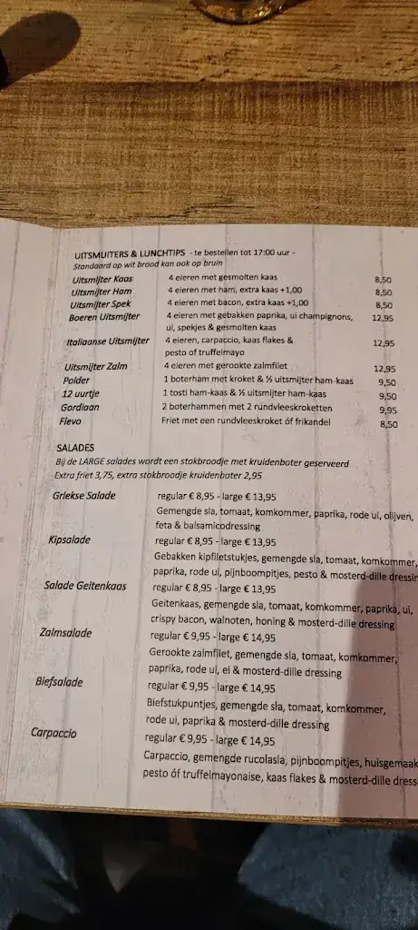 Menu_Bij John eten & drinken_Lelystad_imagen_3