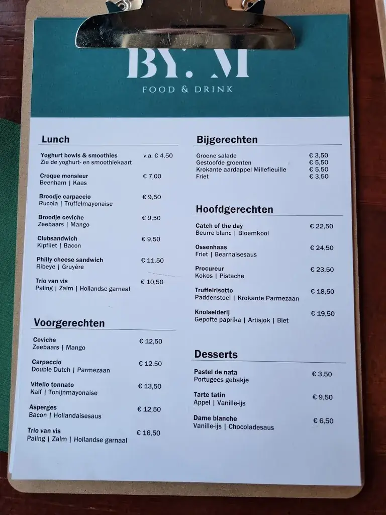Menü_Restaurant BY.M_Assendelft_Bild_4