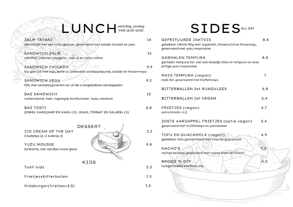 Menu_BAZ Restaurant_Zaandam_image_3