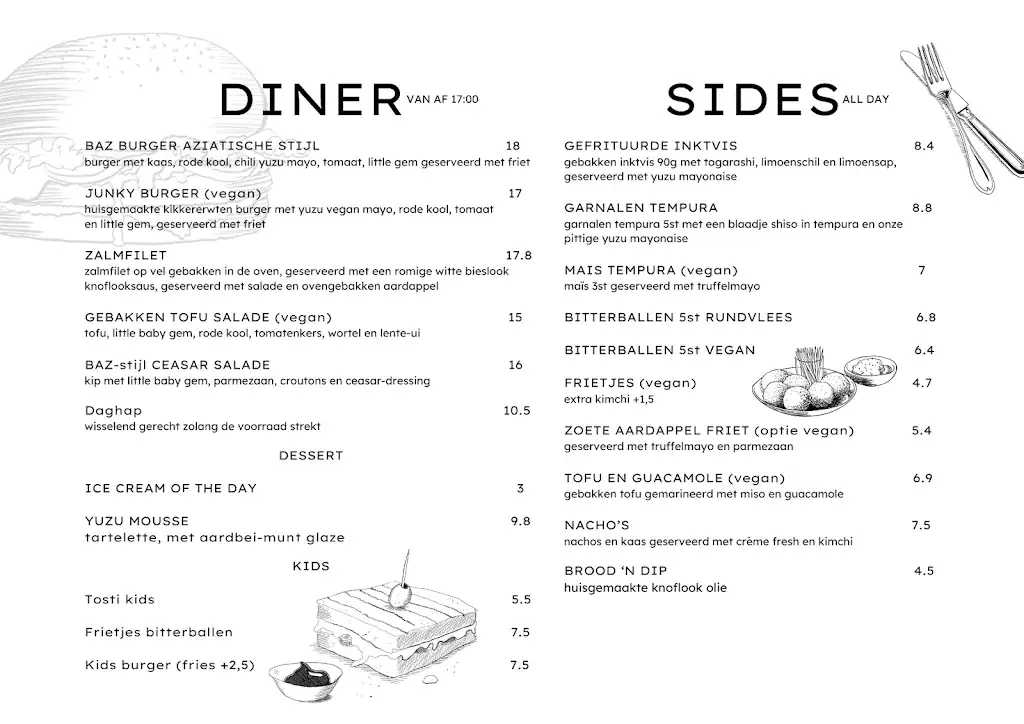 Menu_BAZ Restaurant_Zaandam_image_4