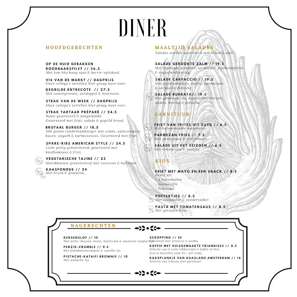 Menu_Restaurant Brutaal_Castricum_imagen_1