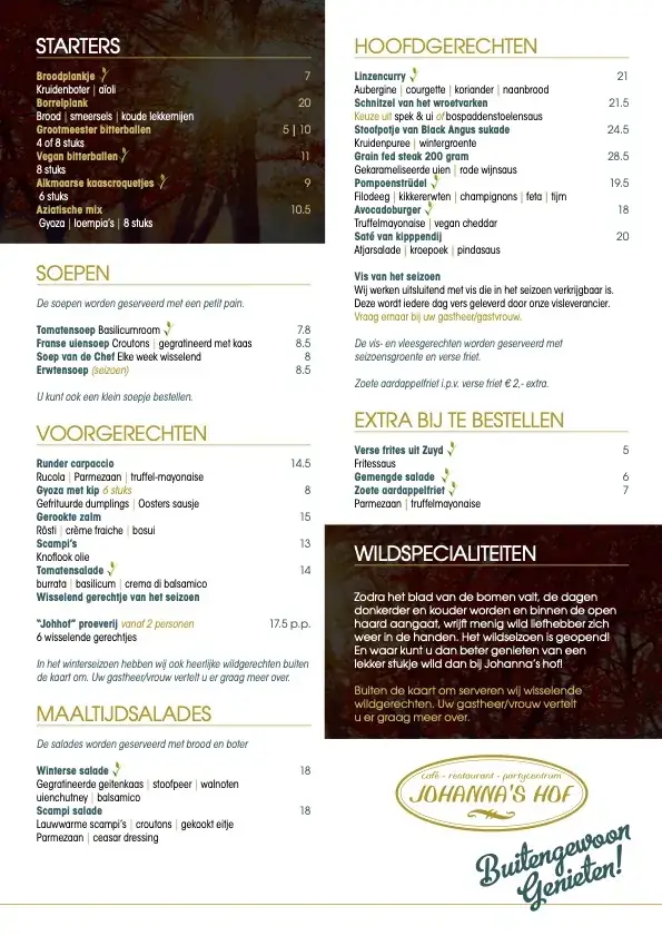 Menu_Johanna's Hof_Castricum_image_2