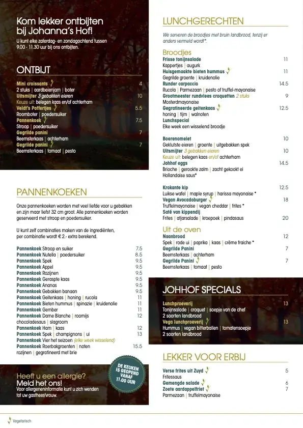Menu_Johanna's Hof_Castricum_image_3