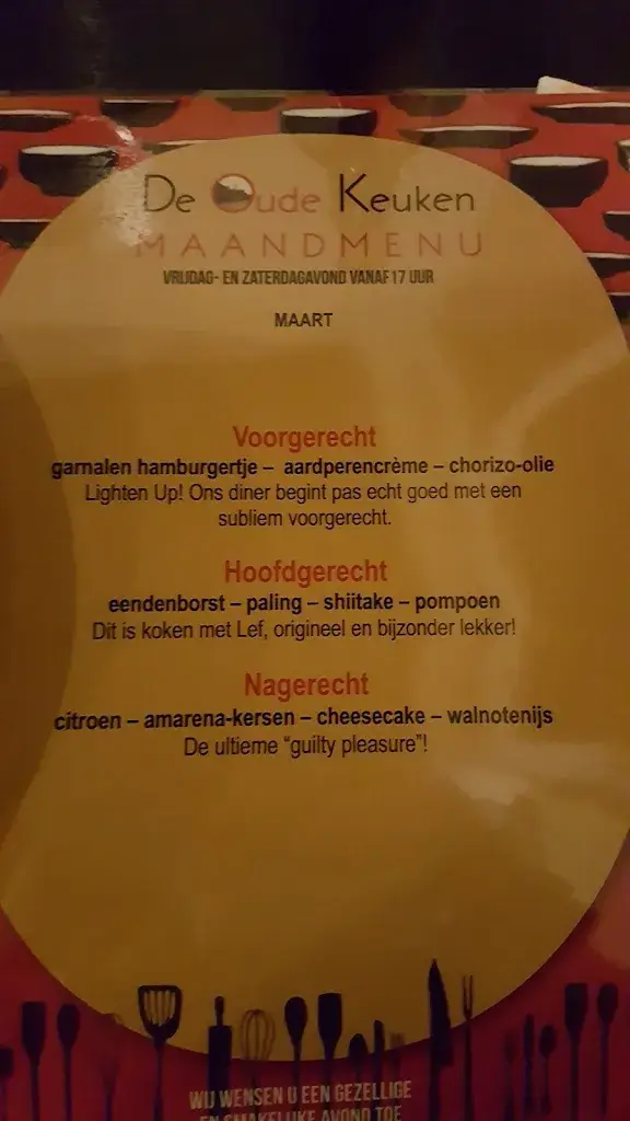 Menu_De Oude Keuken_Castricum_image_4