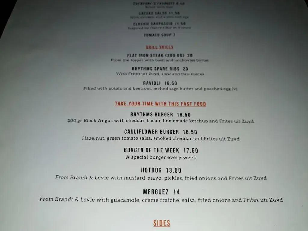 Menu_Rhythms Bar + Kitchen_Amsterdam_image_3