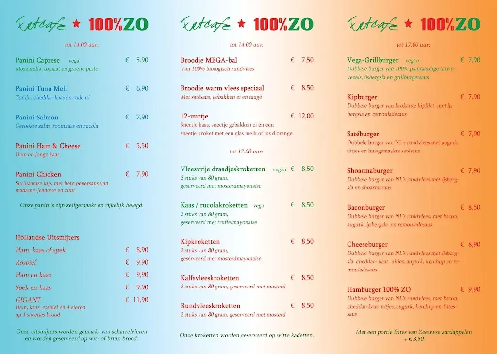 Menu_Eetcafé 100% Zuid-oost_Amsterdam-Zuidoost_image_1