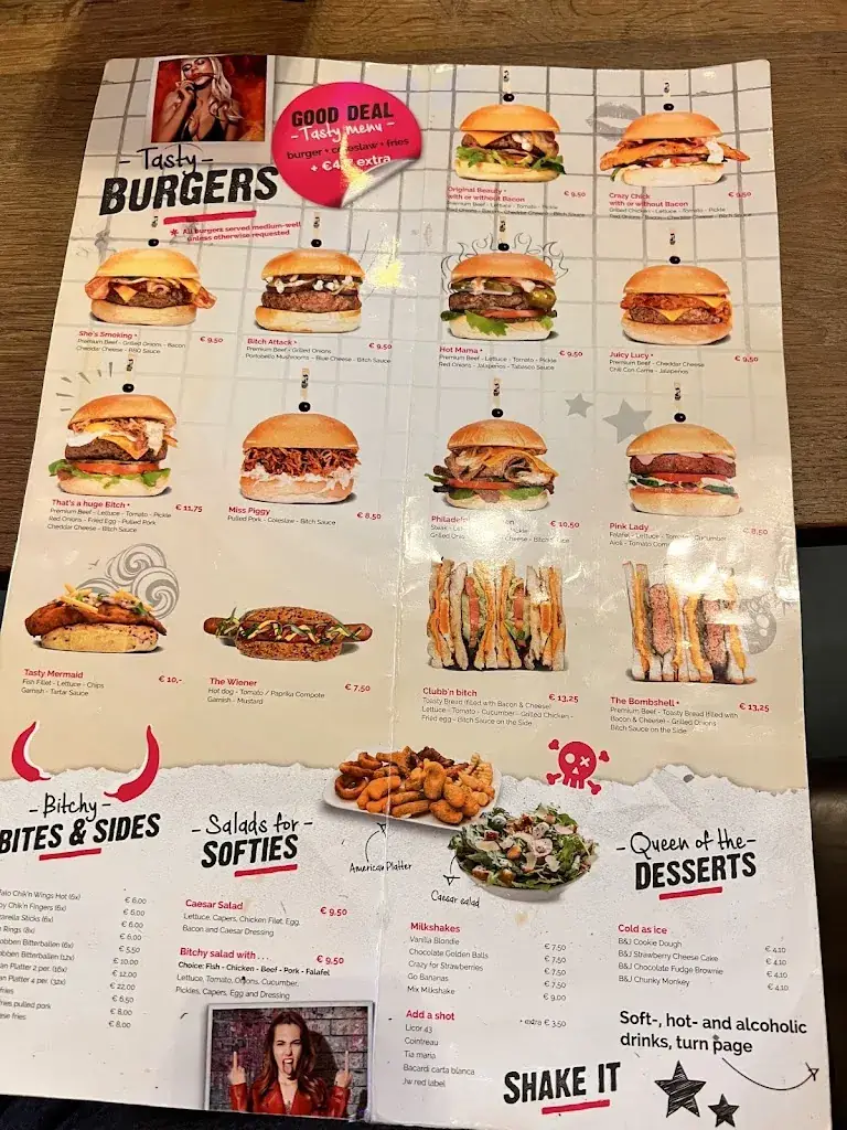 Menü_Burger Bitch_Amsterdam_Bild_3