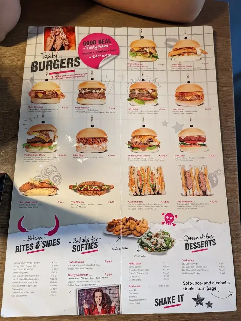 Menü_Burger Bitch_Amsterdam_Bild_4