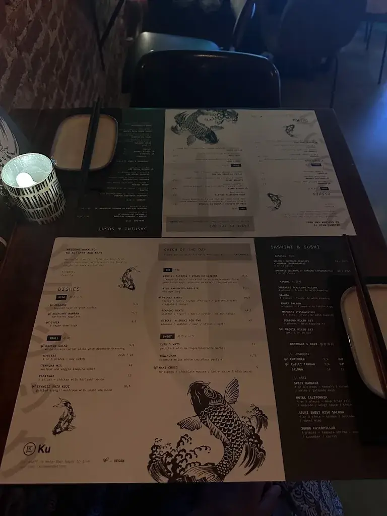 Menu_Ku Kitchen & Bar_Amsterdam_immagine_3