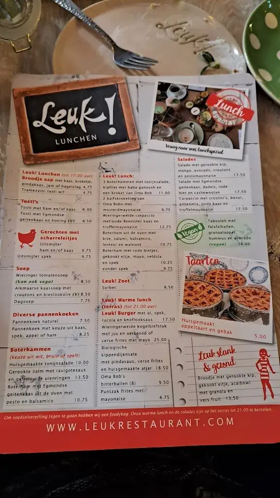 Menu_Leuk Restaurant_Schagen_image_1