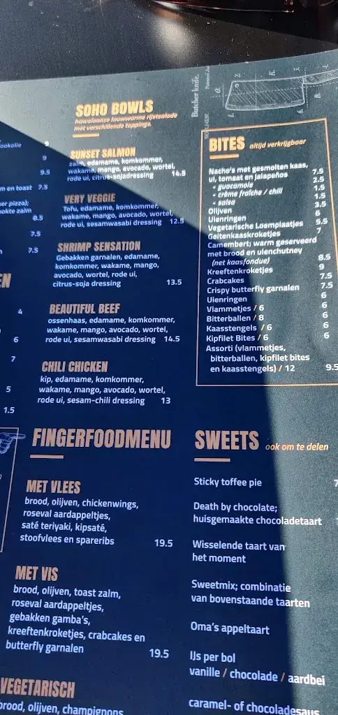 Menu_SoHo gastrobar_Schagen_image_2