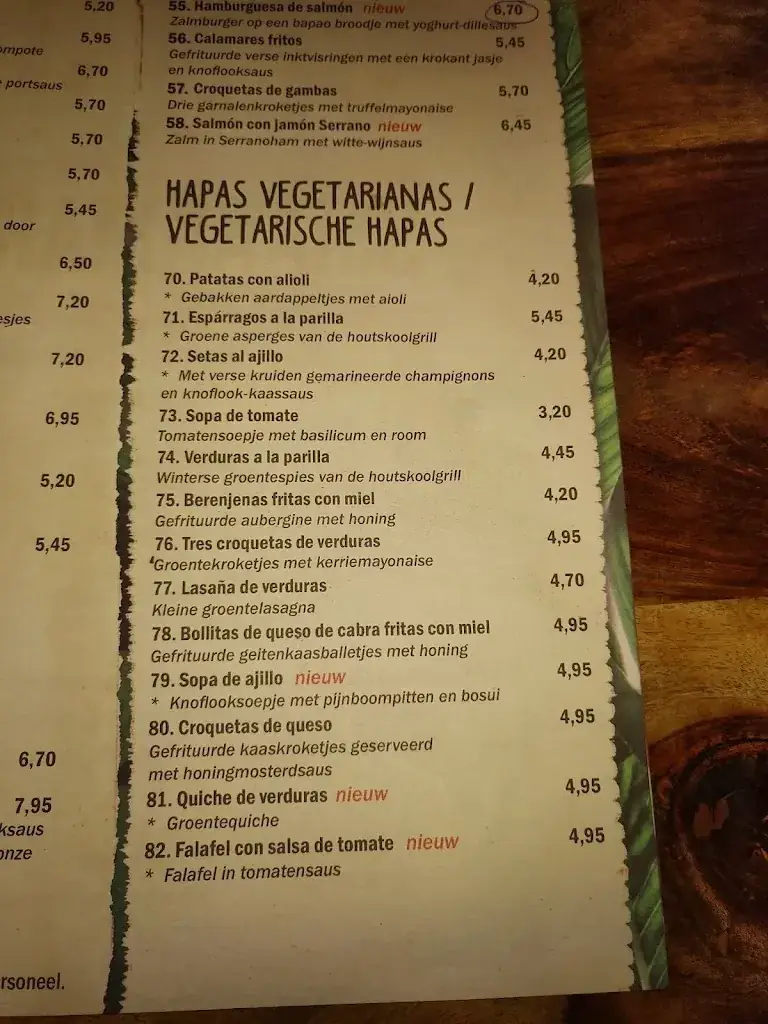 Menu_Havana Schagen_Schagen_image_3