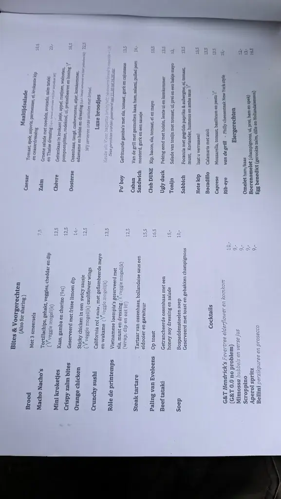 Menu_Dune aan de duinrand_Zandvoort_image_3