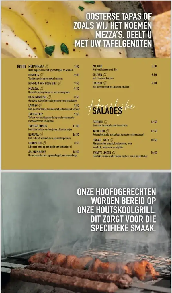 Menu_Libanees Restaurant Noya_Zandvoort_image_1