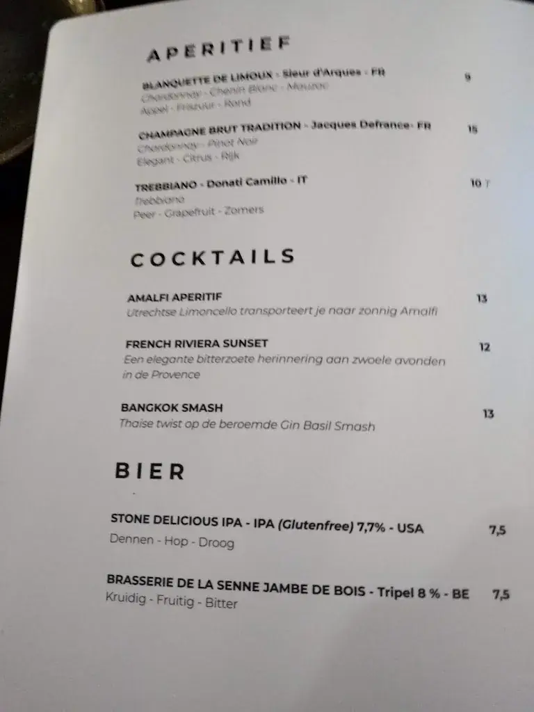 Menu_Pand 33 Utrecht_Utrecht_image_4