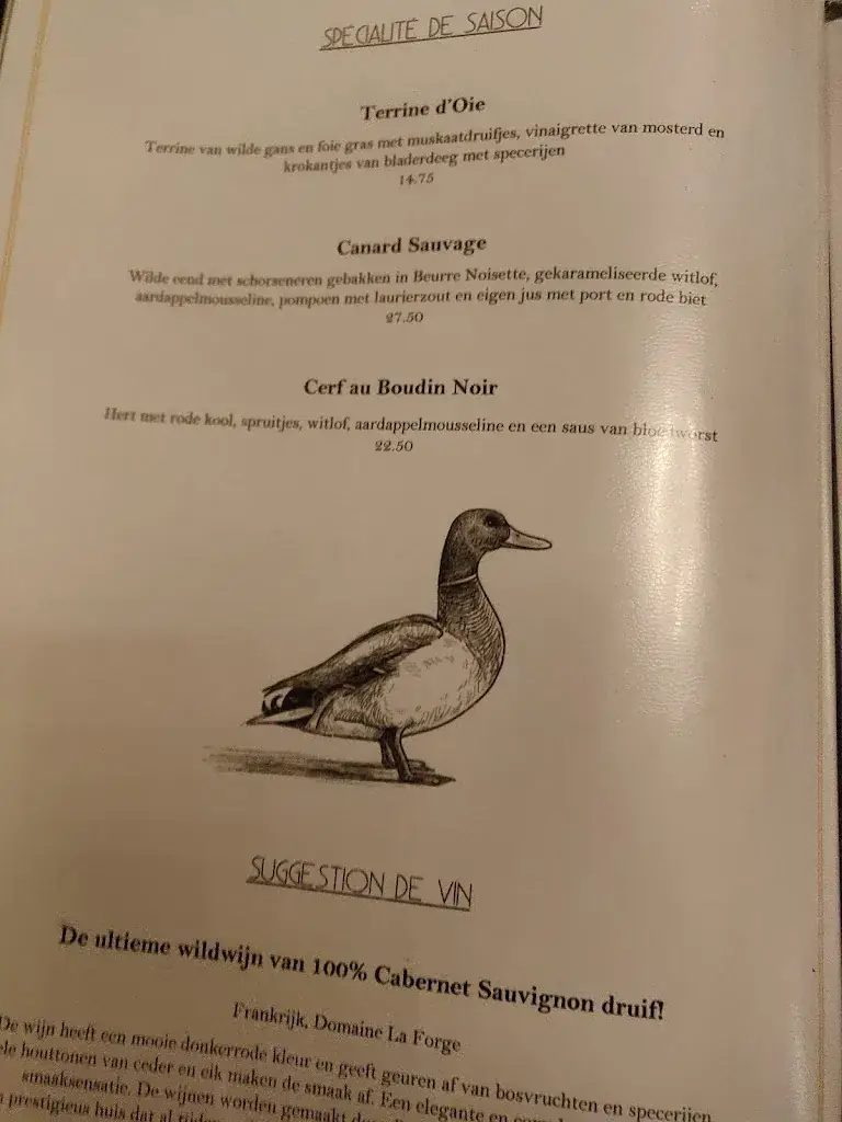 Menu_Bistrôt Chapeau_Blaricum_image_2