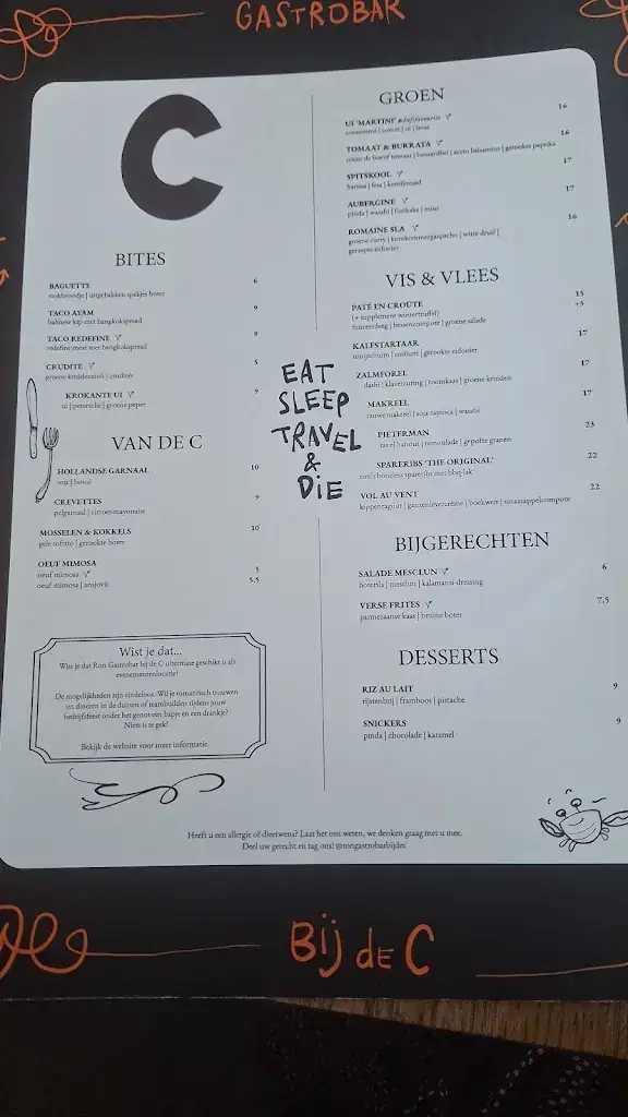 Menu_Ron Gastrobar bij de C_Bloemendaal_image_2
