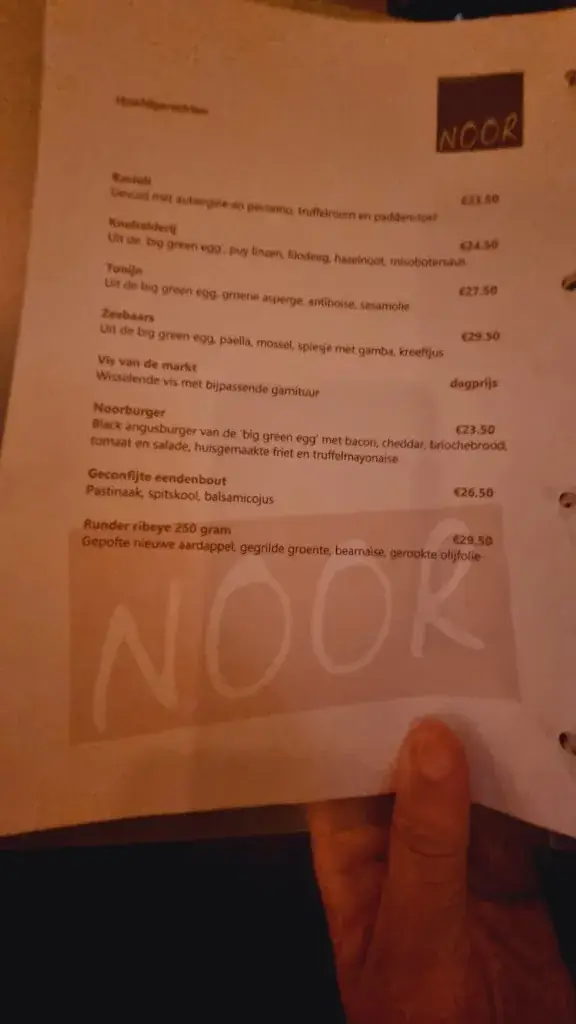 Menu_Restaurant Noor_Bloemendaal_imagen_3