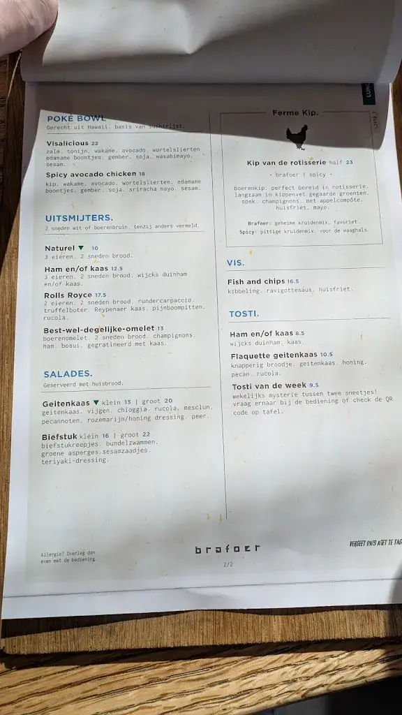Menu_Brafoer Beverwijk_Beverwijk_image_1