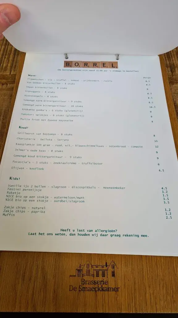 Menu_De Smaeckkamer_Beverwijk_image_2
