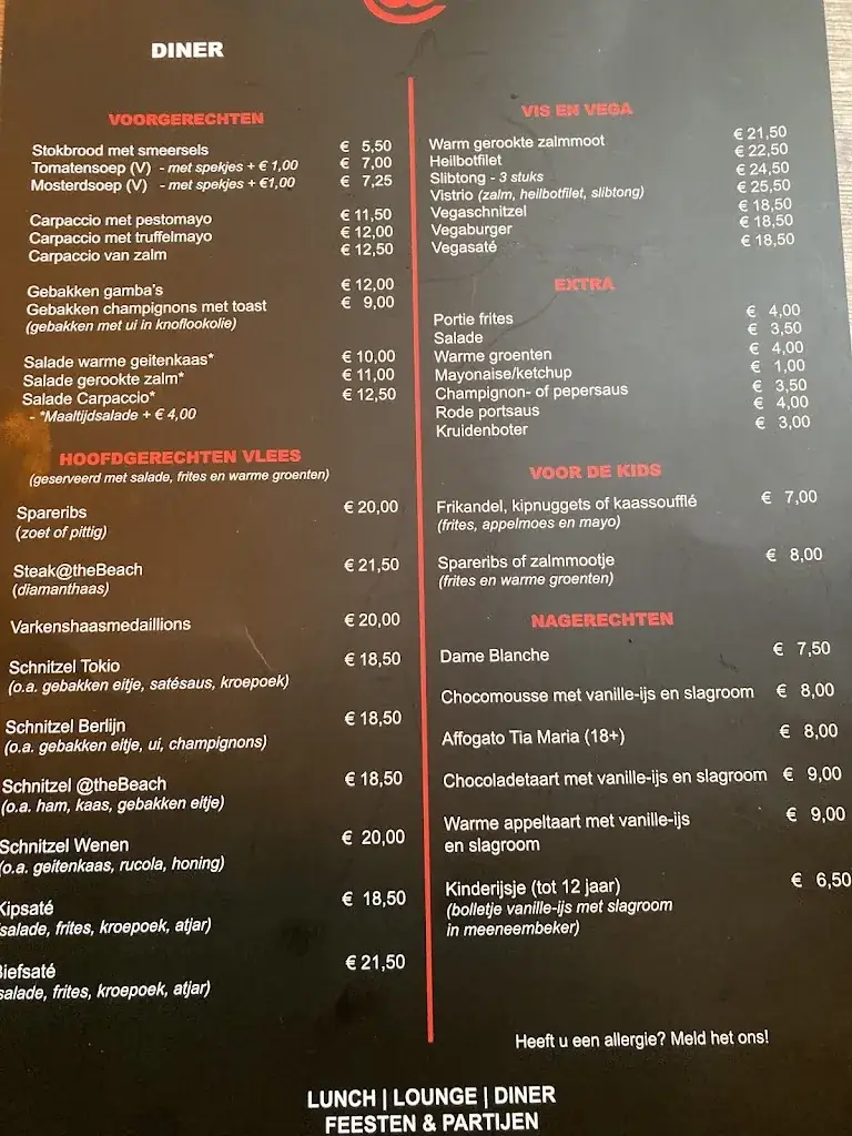 Menu_Eetcafé @ the Beach_Lelystad_image_2