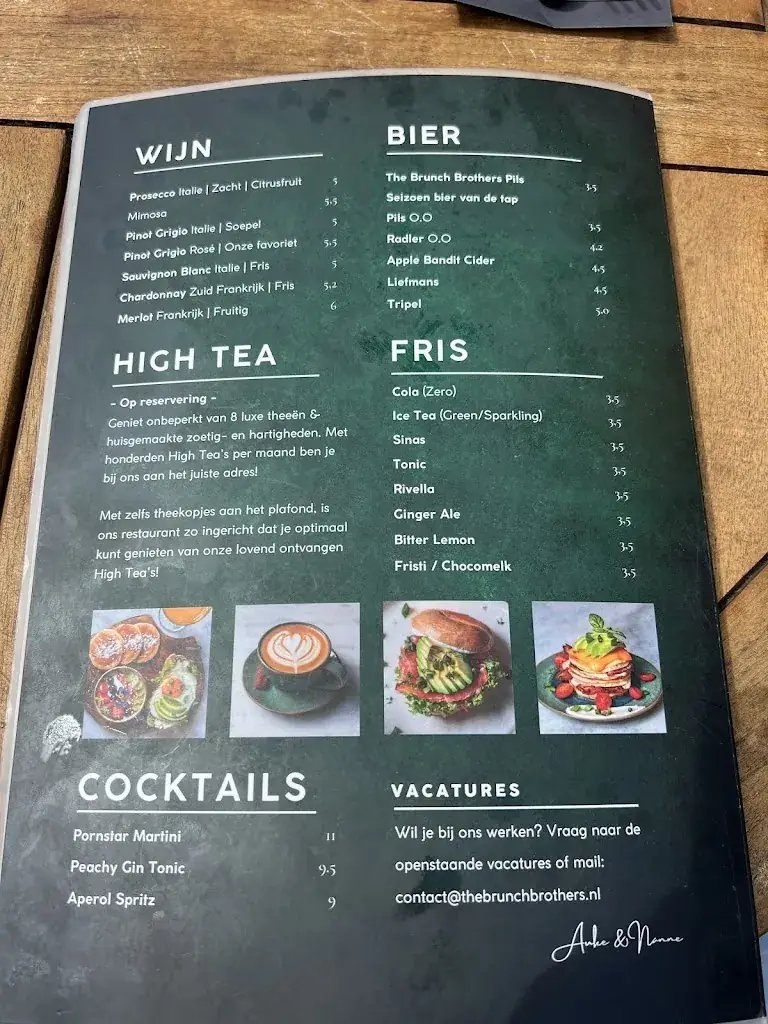 Menu_The Brunch Brothers_Hoorn_image_4
