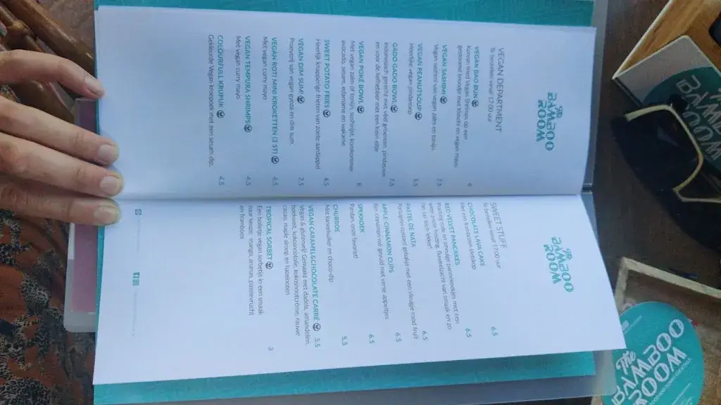 Menu_The Bamboo Room_Hoorn_image_1