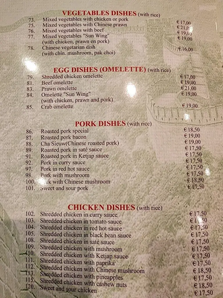 Menu_Chinees Indisch Restaurant Sun Wing_Badhoevedorp_immagine_4