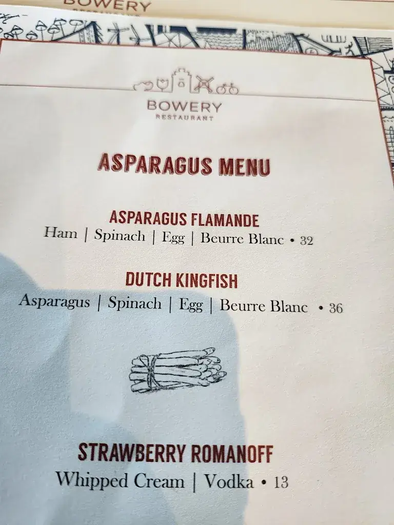 Menu_Bowery Restaurant_Schiphol_image_1